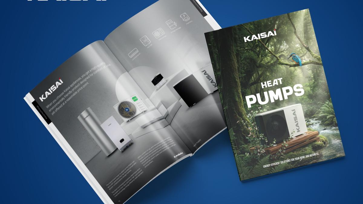 Nový katalóg Kaisai tepelné čerpadlá 2026