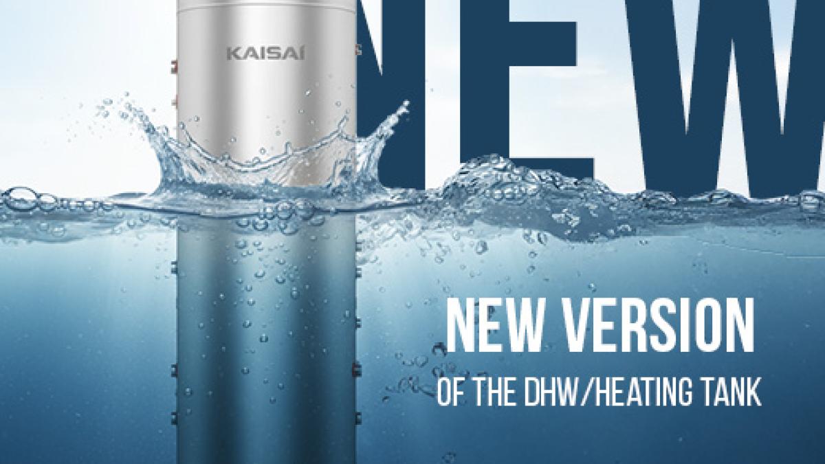 Nová nádoba na TUV Kaisai 280L