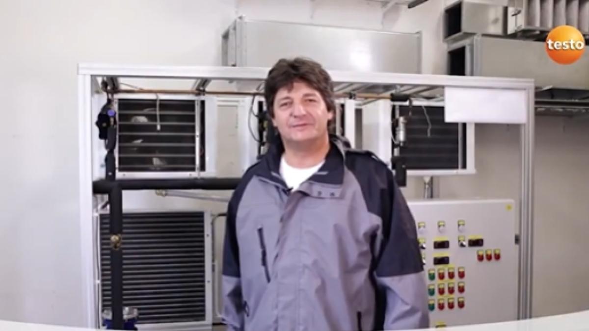 Vyhľadávanie úniku v chladiacich zariadeniach pomocou prístroja TESTO 316 3