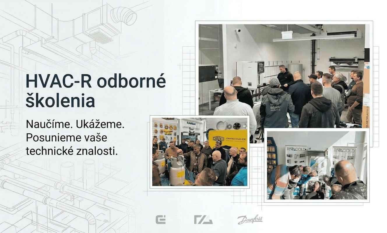 Prihláste sa na školenia HVAC-R