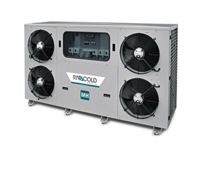  Združená kompresorová jednotka s polo-hermetikcým Bitzer -2X4CES-9Y H2BM445ZI342 Rivacold