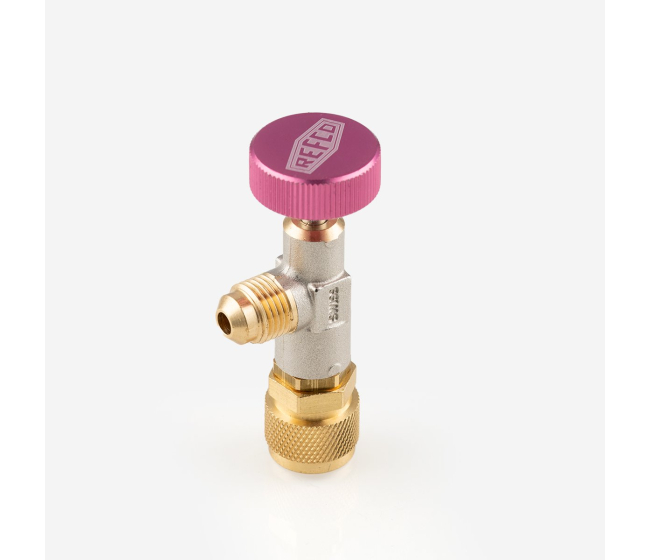 Servisný ventil A-38410 1/4" SAE x 5/16"SAE 4687960 Refco