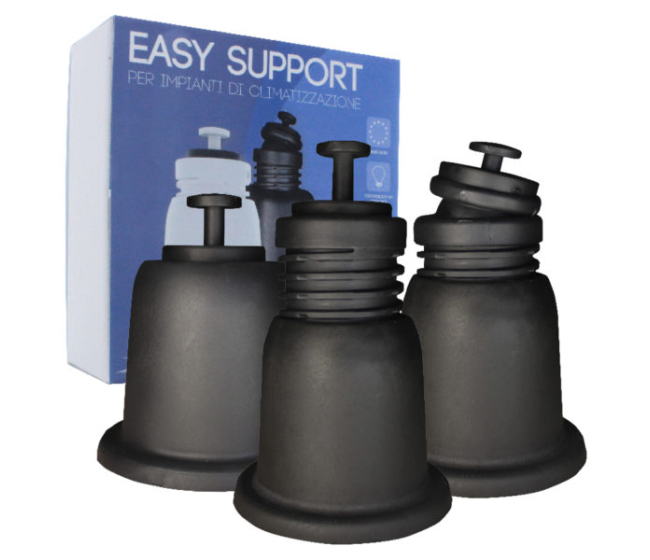 PVC nožičky pod vonk.jednotku 4ks/balenie