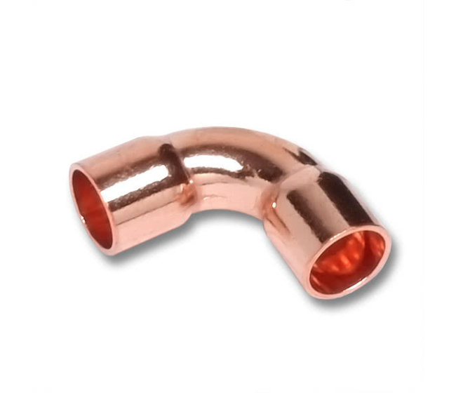 Medené koleno 90° FF D8 5002A