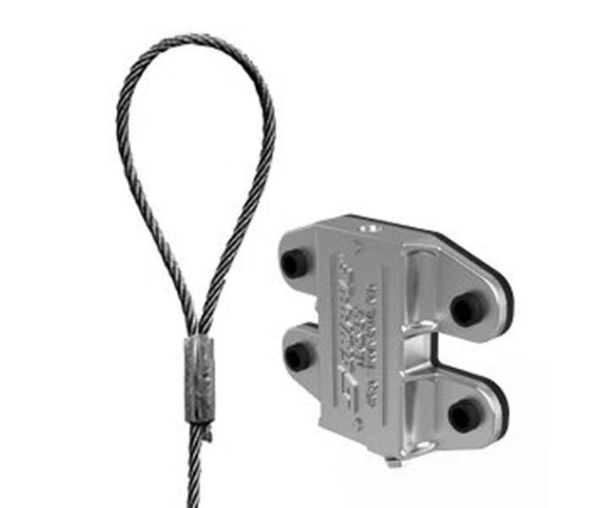 Záves na VZT štvorhranné potrubie 5m s okom TPZPL25FR Gripple