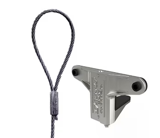 Záves na VZT štvorhranné potrubie 3m s okom TPZGR23FR Gripple