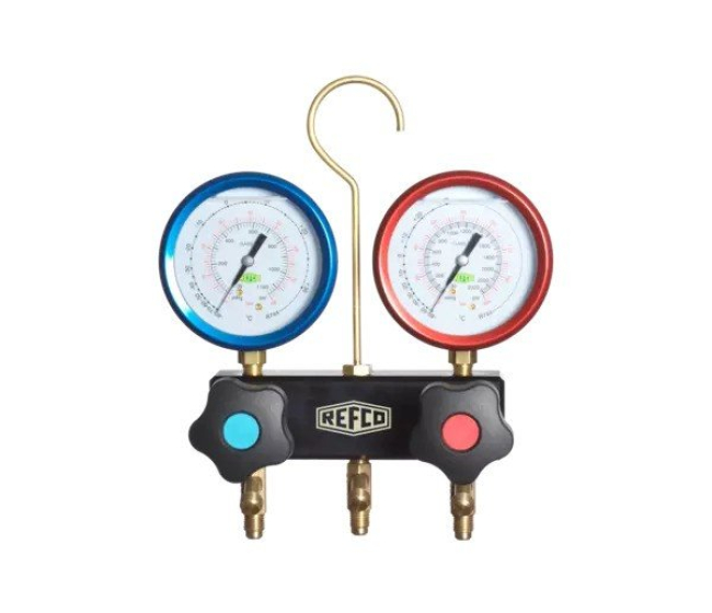 Manometrický mostík - analógový R744 CO2 M2-3-DELUXE-DS-R744-TC 4688878 Refco