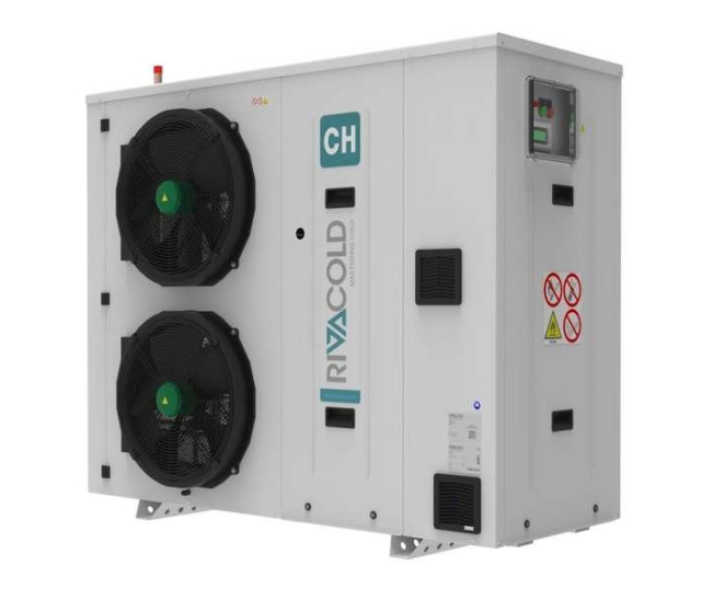 Chiller chladiaca centrála so vzduchovým kondenzátorom  YB81K1U R290 CH16P245A2 Rivacold