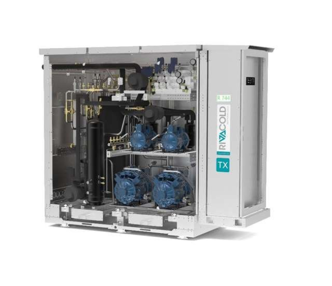 Združená jednotka transkritická CO2 TB-CD4 90-7.3H+CD2000H +2XCDS501B LT  TD0M000L021XC Rivacold