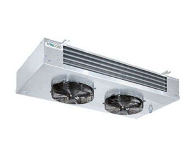 Podstropný ventilovaný chladič s výfukom na dve strany 2X350 PA=7 SE  RDF23507ED Rivacold