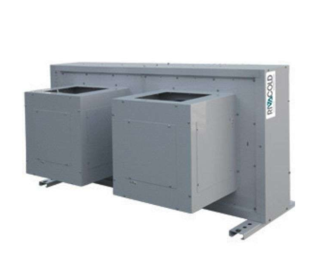  Vzduchový kondenzátor s tangenciálnymi ventilátormi 2X500 28T-R4-PA2,1  RCF2C4 Rivacold