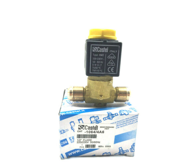 Elektromagnetický ventil D12 spájka 1064/4A6 CASTEL