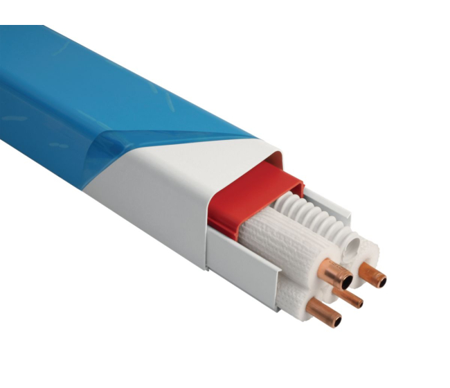 Žľab biely 60x45 mm Artiplastic (1krt=24m)