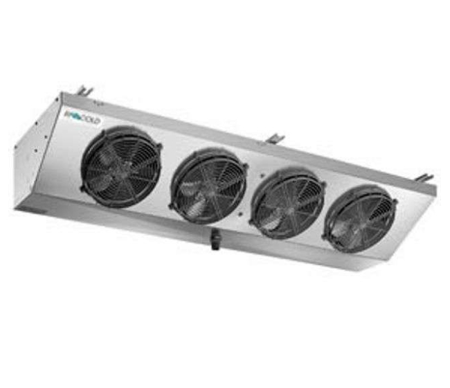 Vzduchový chladič uhlový s motormi ventilátora - tlak až 75 bar 4X250 SE CO2  RSIXB4250ED Rivacold