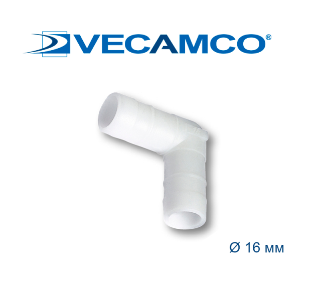 PVC spojka-koleno D16 9899-172-01 Vecamco