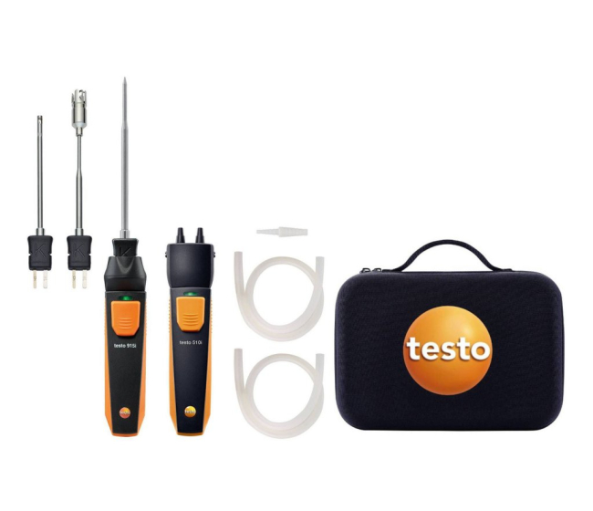 Inteligentné sondy - sada HVAC TESTO