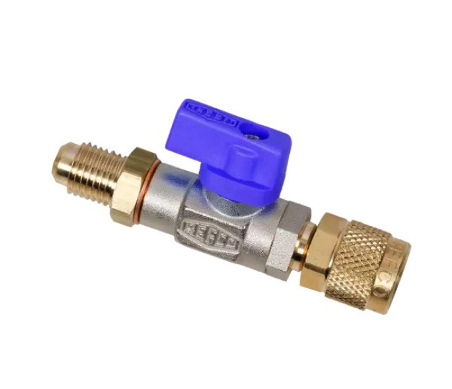 Uzatvárací ventil modrý CA-1/4" SAE 4493525 Refco