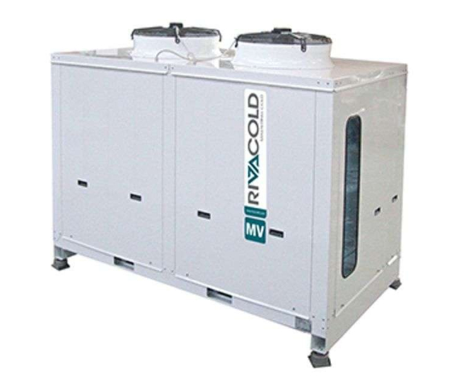 Kapotovaná kondenzačná nízkohlučná jednotka 2X800 W60-206Y VFL280Z1412 Rivacold