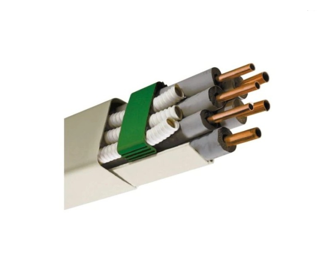 Žľab biely 110x75 mm Artiplastic (1krt=8m)