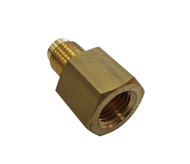 Prechodná spojka mosadzná vonk.1/4 * vnút.1/4 7160/2 Castel