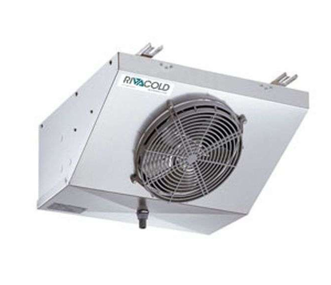 Vzduchový chladič uhlový s motormi ventilátora - tlak až 75 bar 1X250 SE CO2  RSIXB1250ED Rivacold