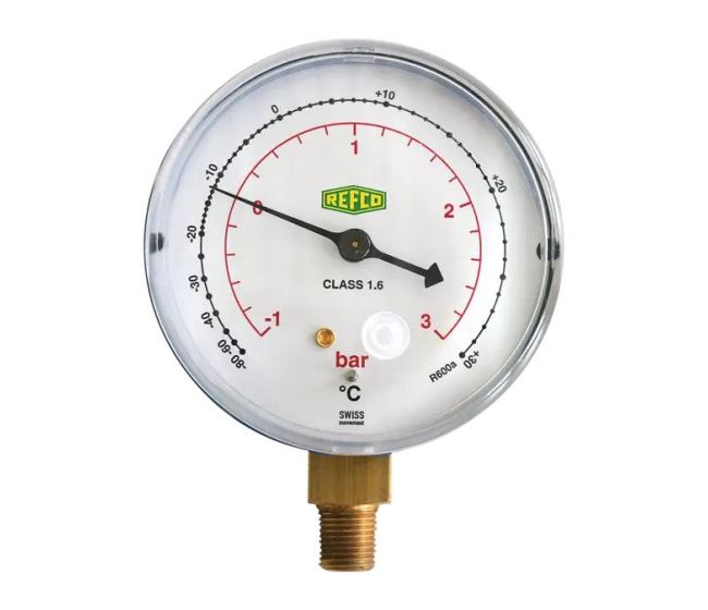 Manometer LP M2-250-M-R600A 1/8"  9385882 Refco