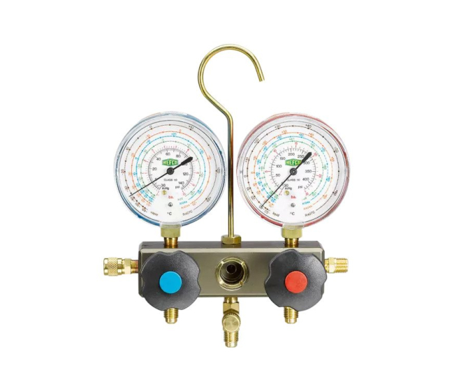 Manometrický mostík - analógový SM2-8 R134a/22/404A/407C Refco