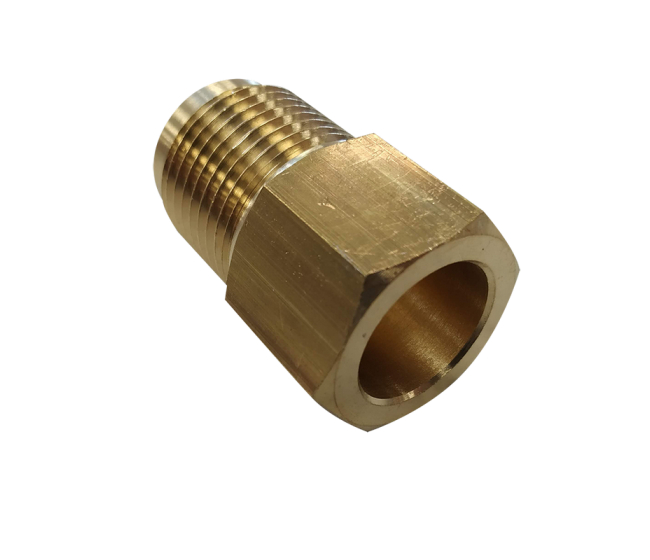 Mosadzná spojka 1/4"x samica naváracia 7170/22 Castel