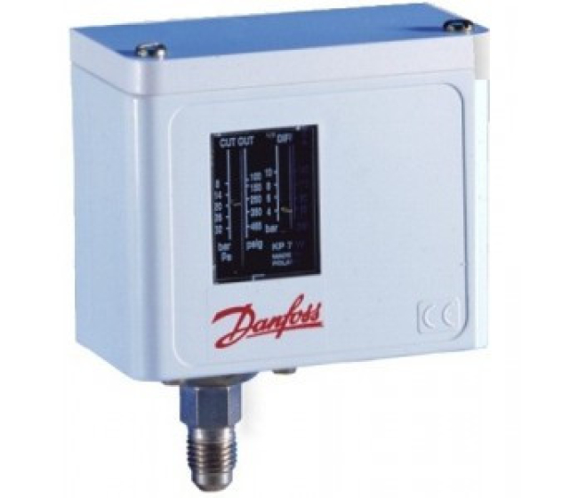 Presostat vysokotlaký KP6B  060-519166 manual reset Danfoss
