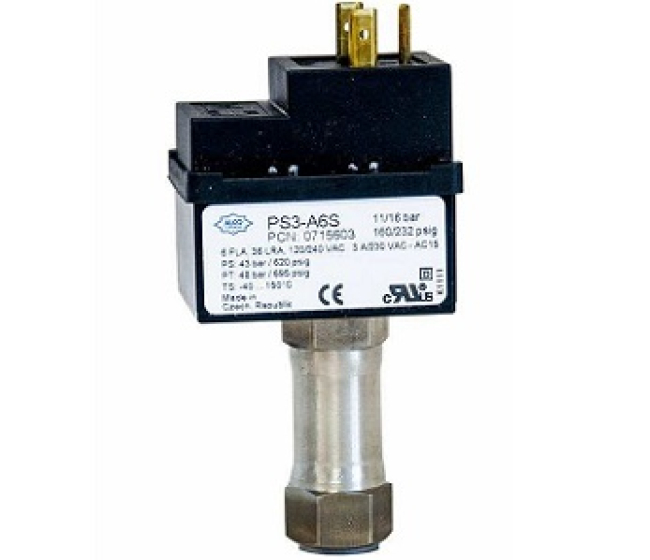 Presostat HP autoreset  PS3 W6S 0715556 Alco