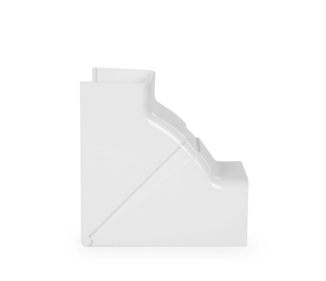 Nastaviteľný vnútorný roh biely 60x45 mm Artiplastic (6ks/bal)