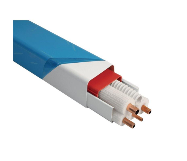 Žľab biely 80x60 mm Artiplastic (1krt=16m)