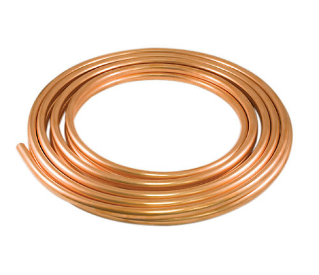 Cu trubka neizolovaná mäkká D12*1 mm  (25 m zvitok)