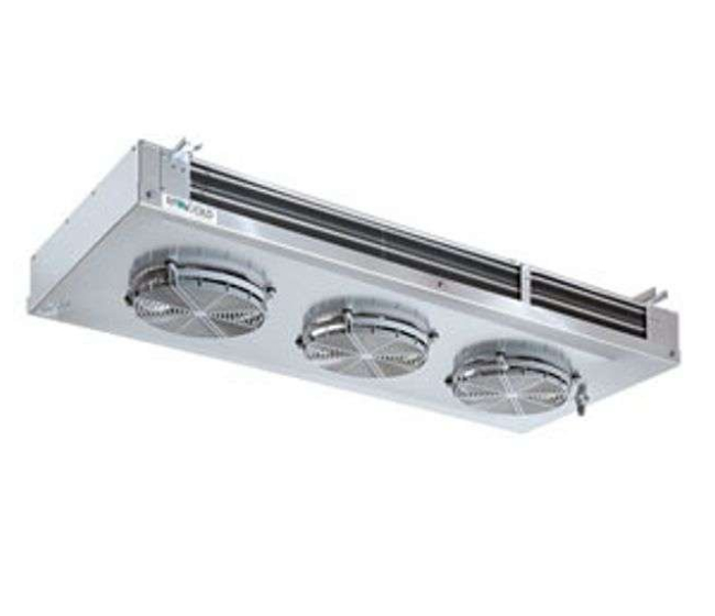 Podstropný ventilovaný chladič s výfukom na dve strany 3X250 PA4,5/9  RDF3250 Rivacold